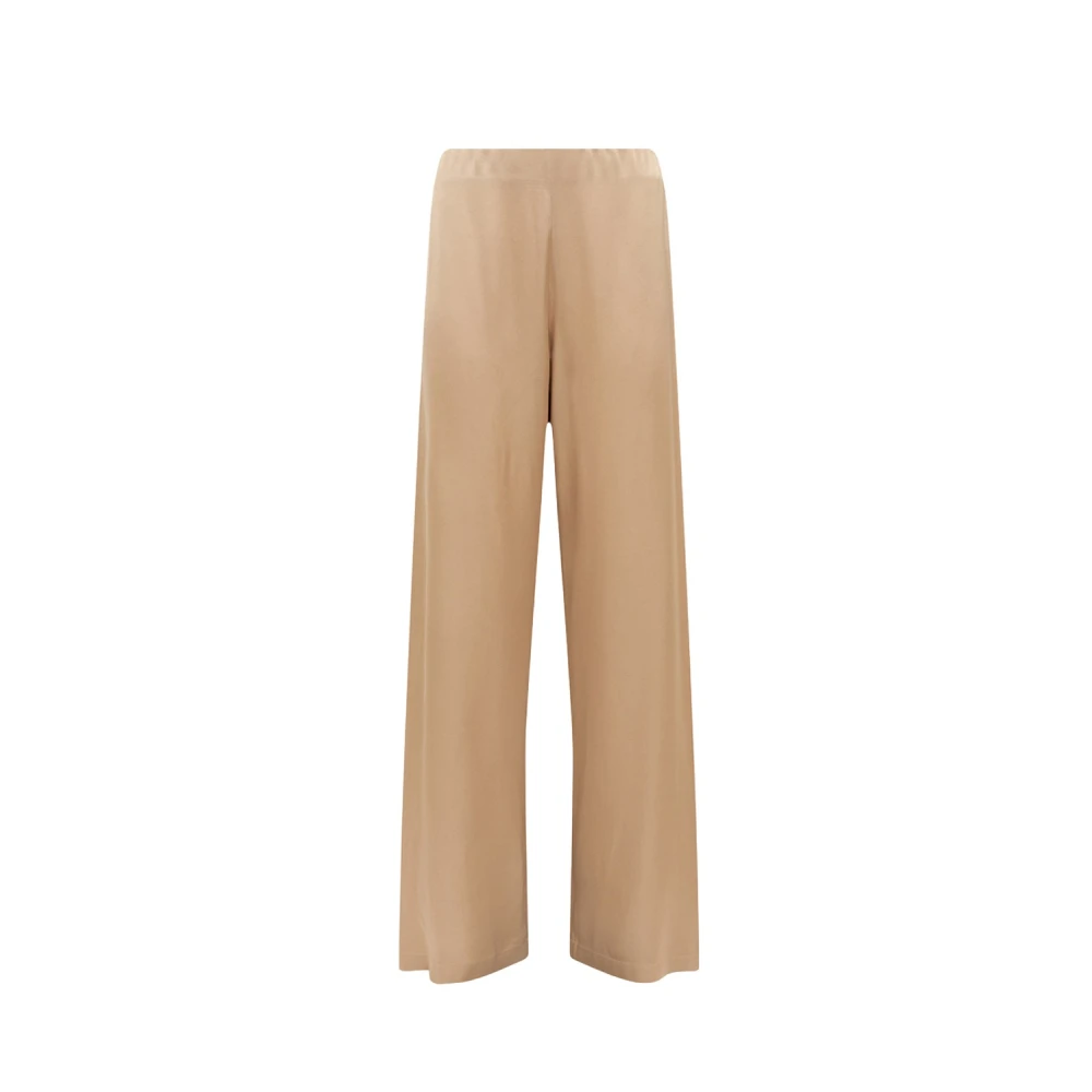 Blugirl Vrouw Beige Broeken Dames, 2XS, Wijde Broeken