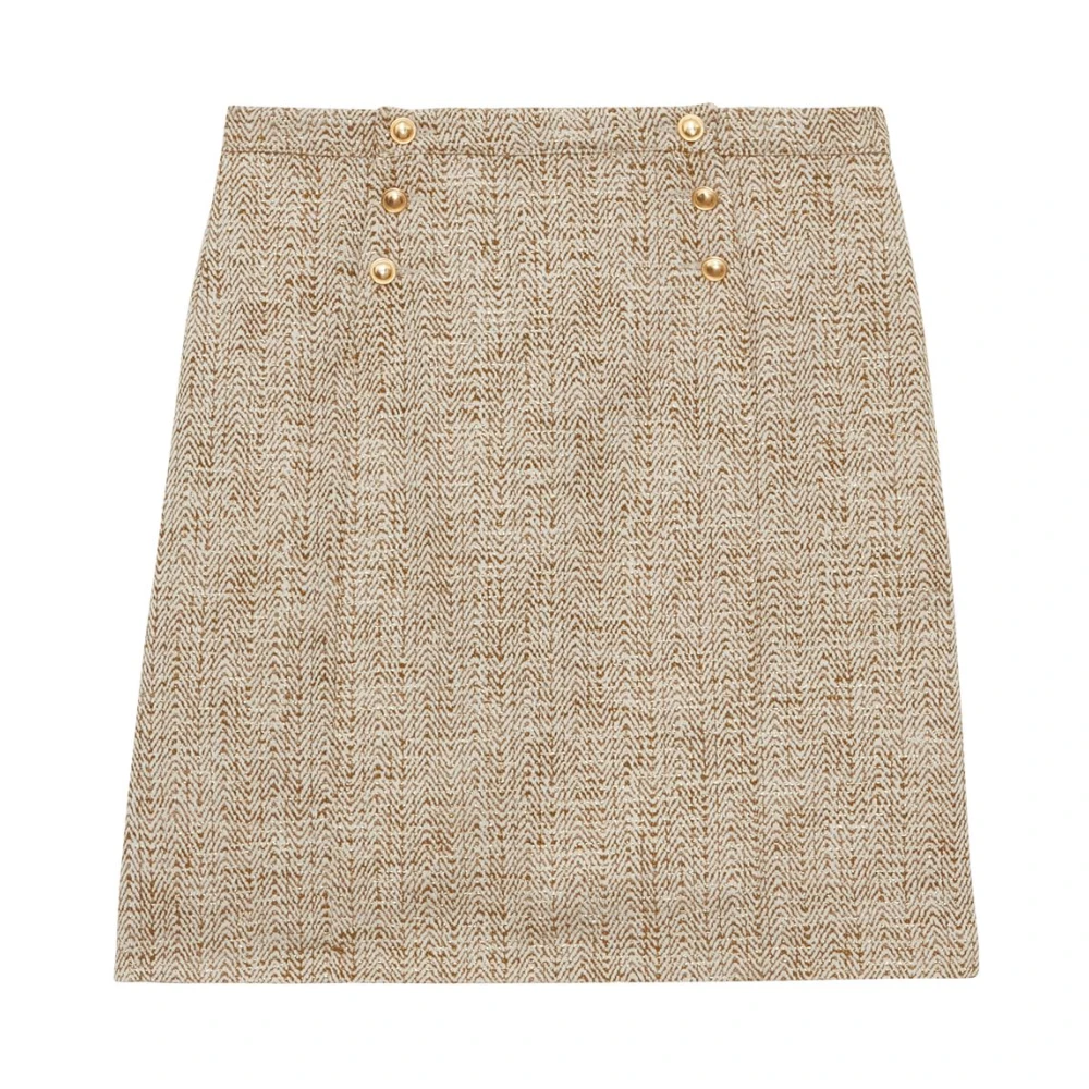 Ines De La Fressange Paris Edmonde rok Yellow Dames