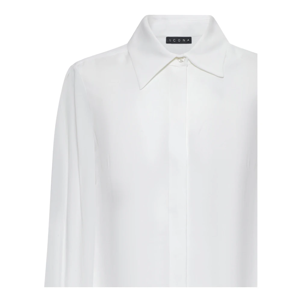 Kaos Icona Cream Shirts White Dames