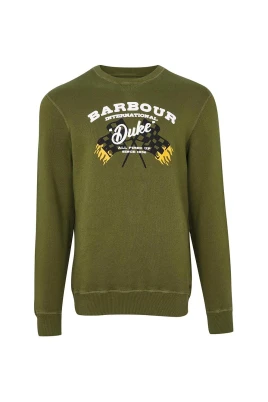 Vintage Grön Famous Duke Sweatshirt