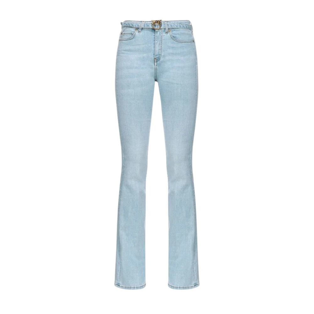 Pinko Flared Jeans Blue Dames