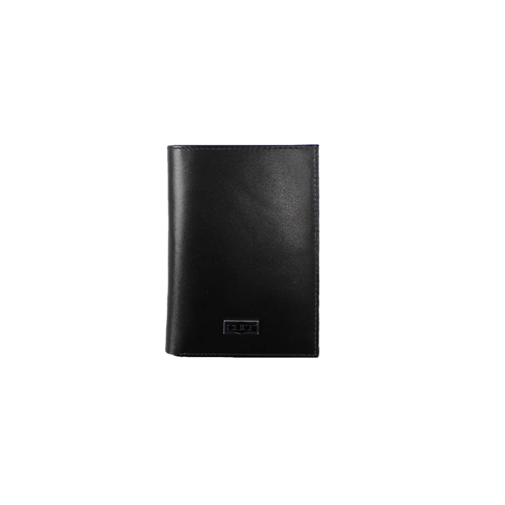 Cult Luxe Leren Portemonnee Black Heren