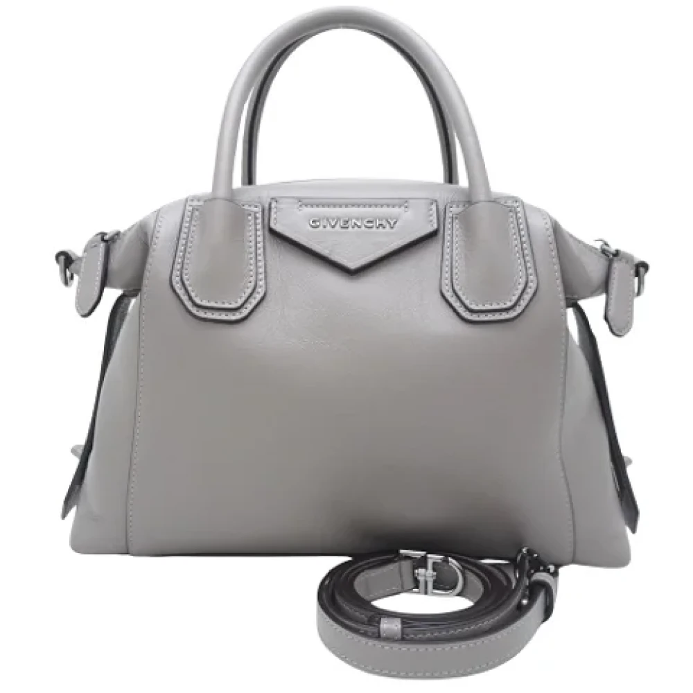 Givenchy Pre-owned Leather totes Gray Dames