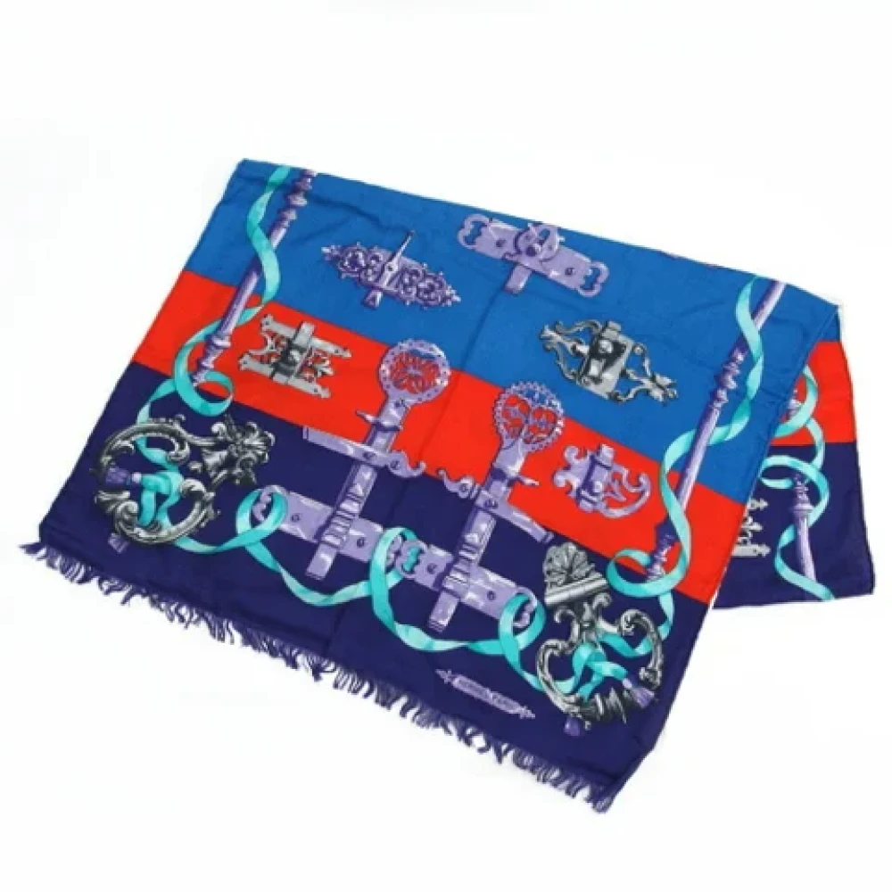 Hermès Vintage Pre-owned Cashmere scarves Multicolor Dames