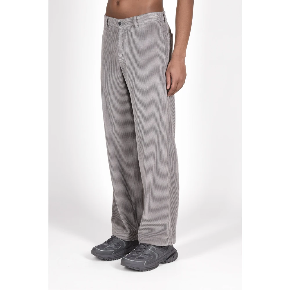 Barena Venezia Katoenen Broek voor Mannen Gray Heren