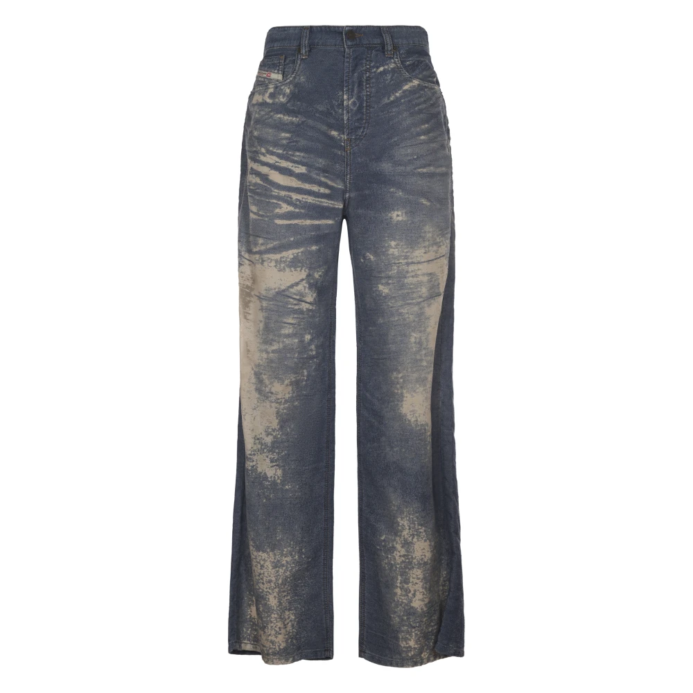 Diesel Stijlvolle Broeken voor Mannen Blue Dames