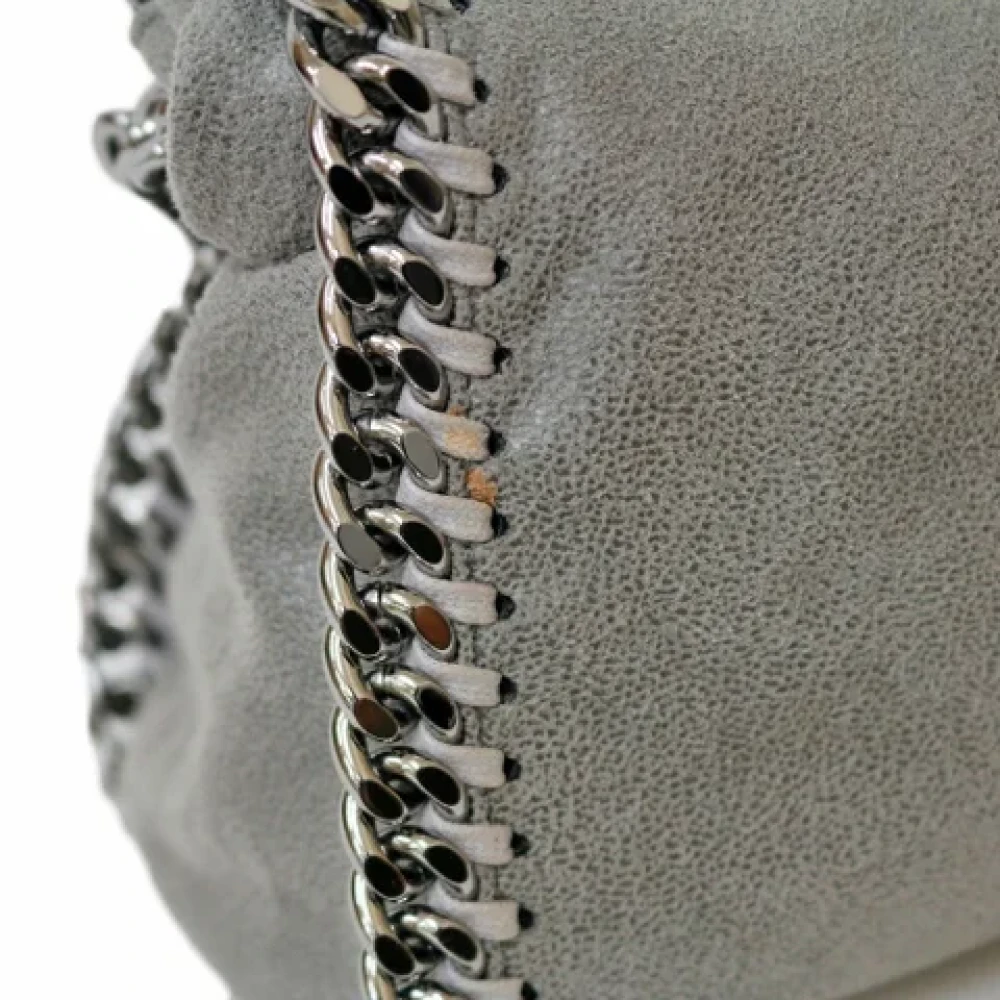 Stella McCartney Pre-owned Polyester handbags Gray Dames