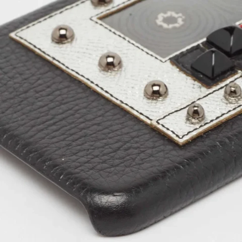 Dolce & Gabbana Pre-owned Leather home-office Black Dames