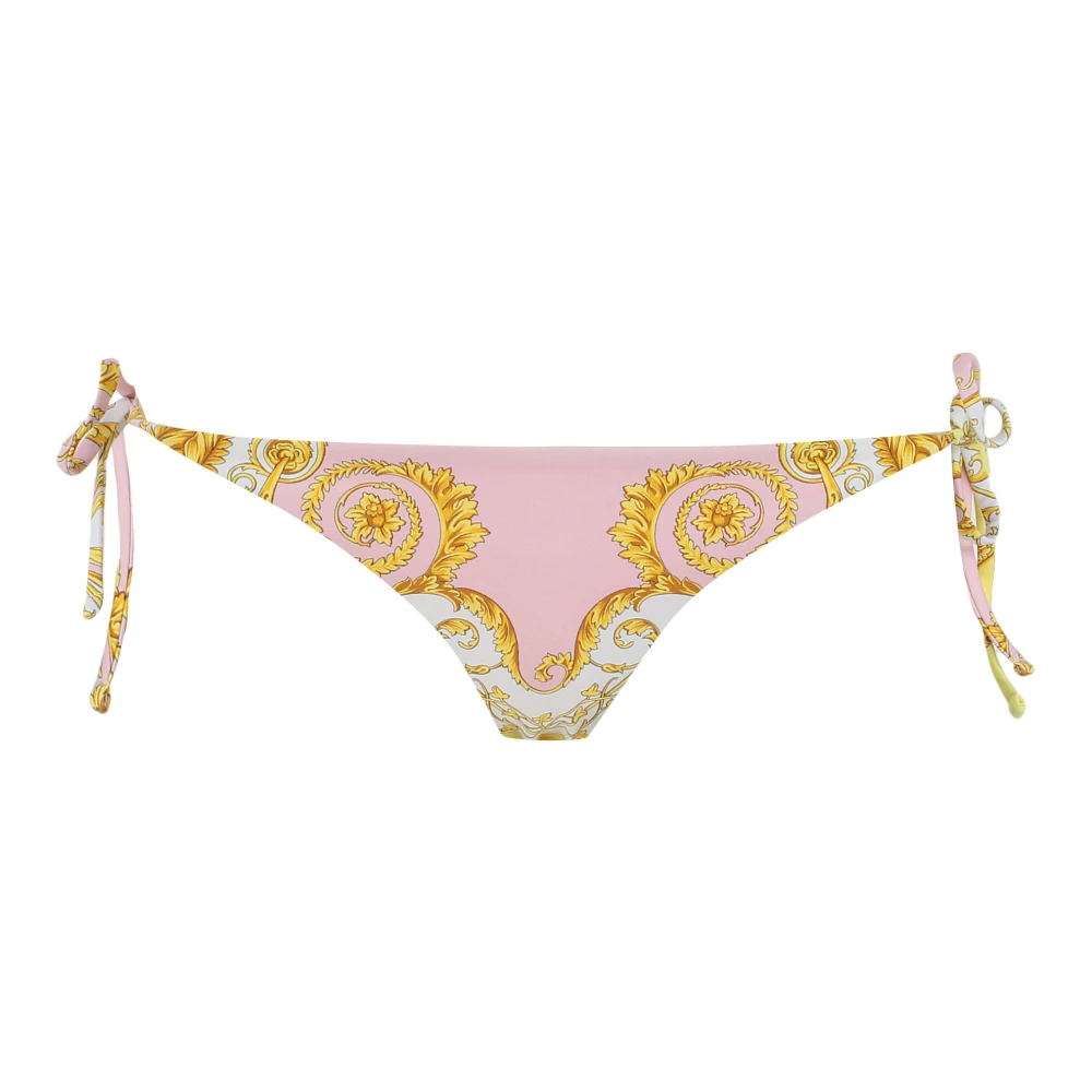 Versace Multicolor Printed Bikini Bottoms - Female - Bikinis - Xl - Swimwear