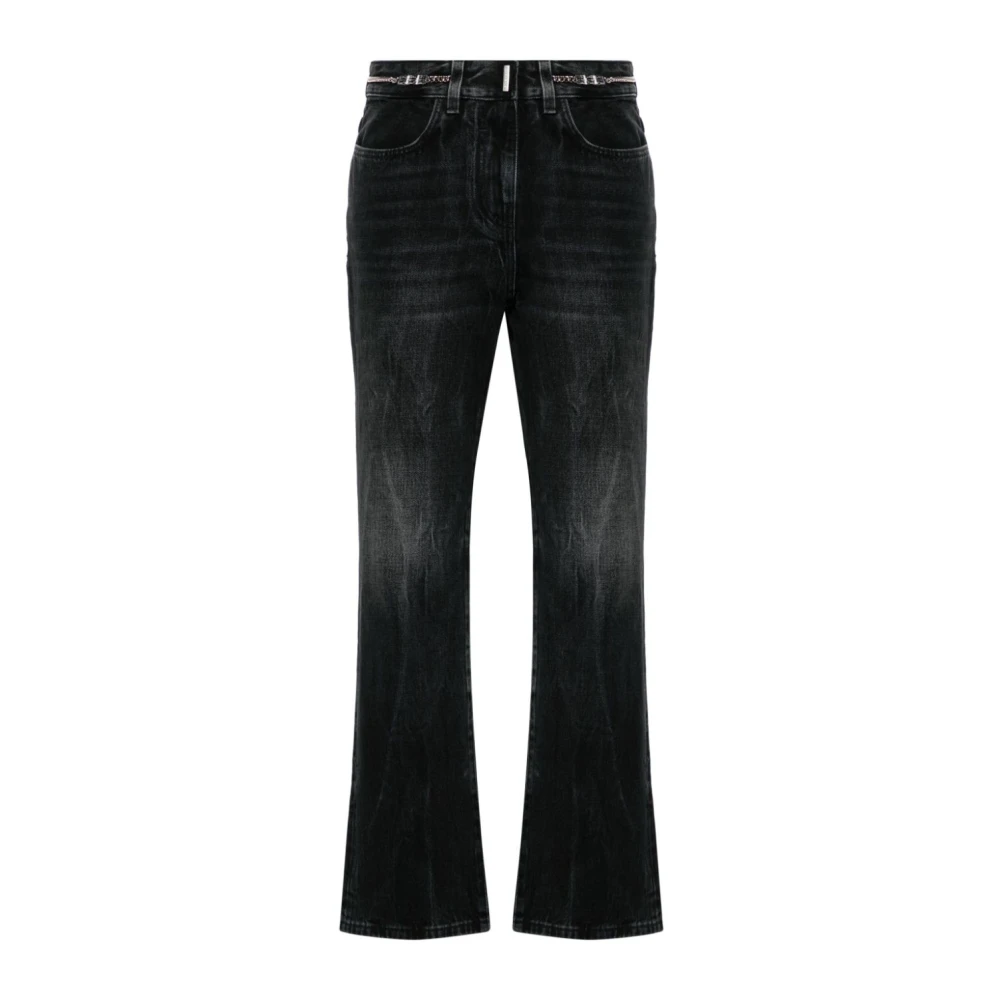 Givenchy Cropped Jeans Black Dames