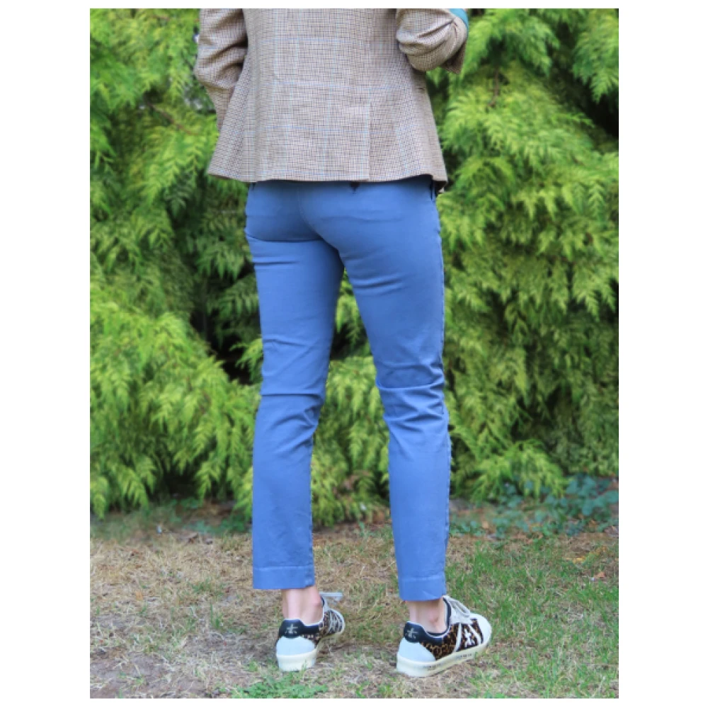 Mason's Slim Fit New York Broek Blue Dames