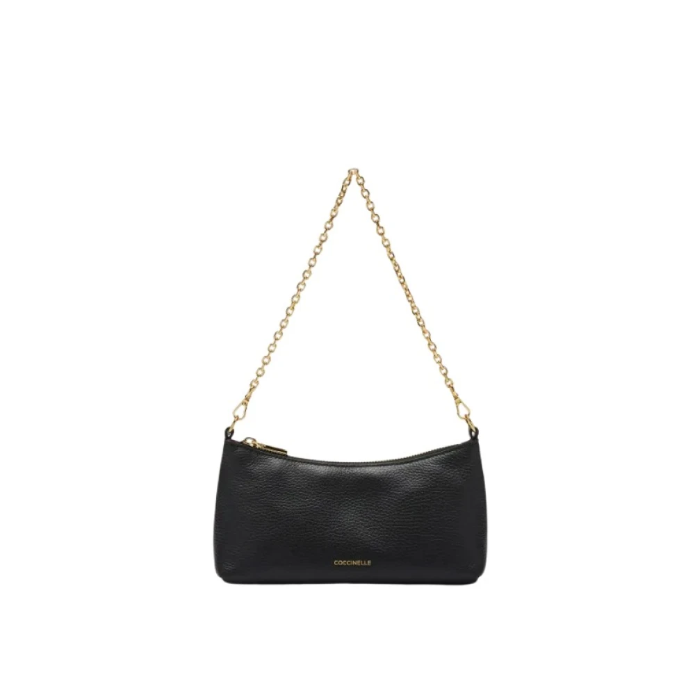 Coccinelle , Shoulder Bags, Female, Black, One Size, Aura Mini Bag