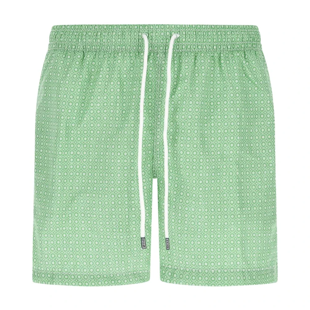 Fedeli Casual Shorts Green Heren