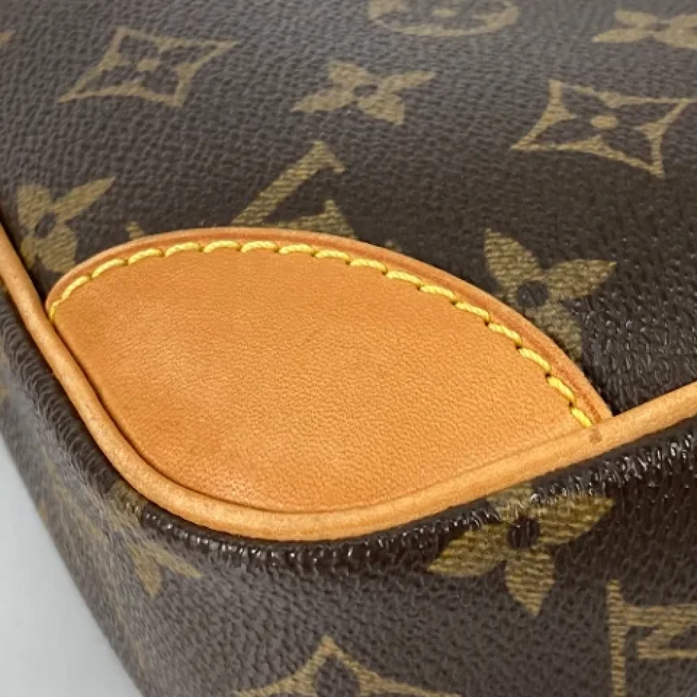 Louis Vuitton Vintage Pre-owned Cotton louis-vuitton-bags Brown Dames