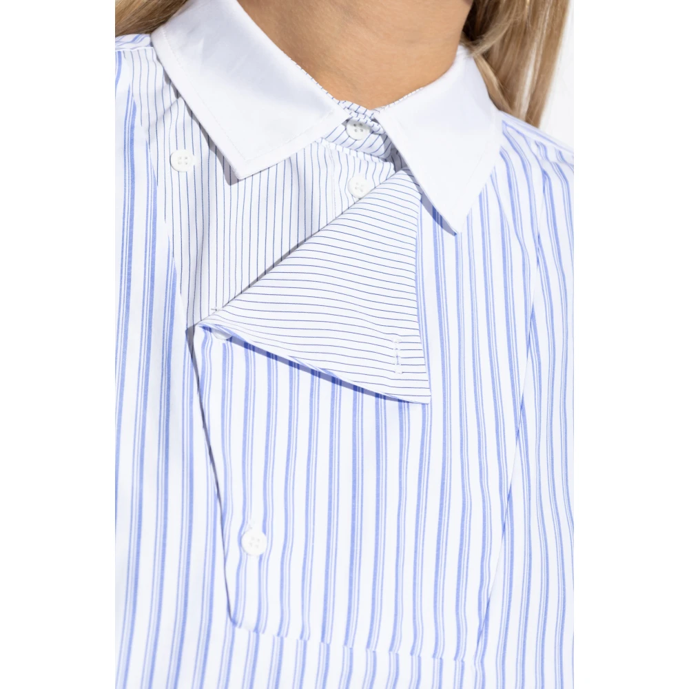 Munthe Shirt met streepmotief Blue Dames