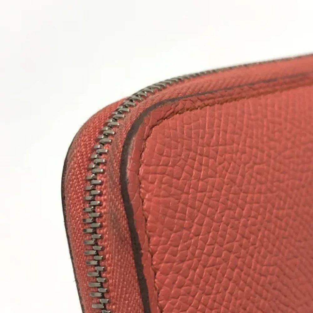 Hermès Vintage Pre-owned Leather wallets Pink Dames