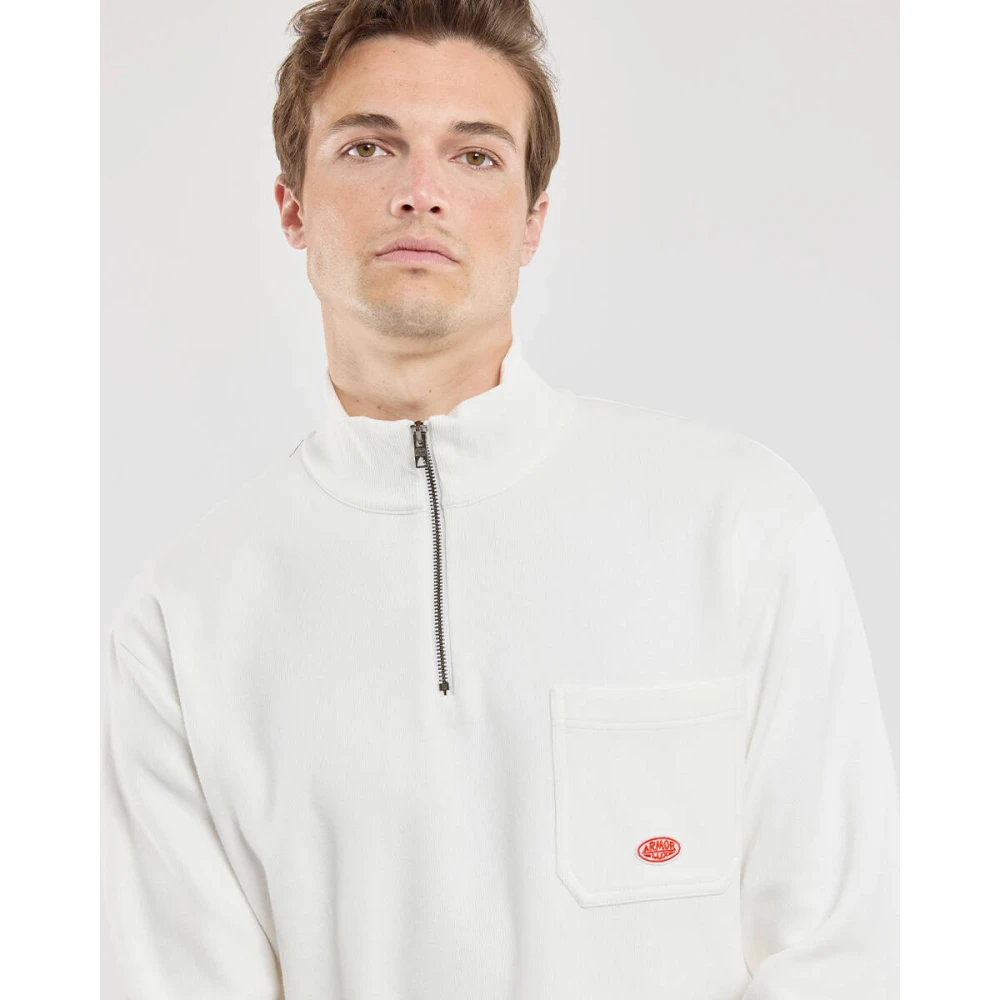 Armor-Lux Stijlvolle Pullover Sweater White Heren