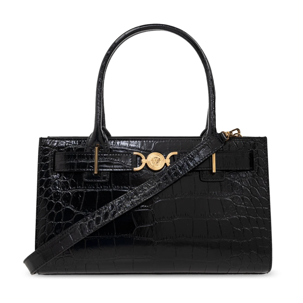 Versace Medusa 95 Medium Schoudertas Black Dames