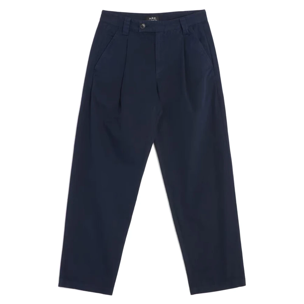 A.p.c. Renato Broek voor Stijlvolle Outfits Blue Heren