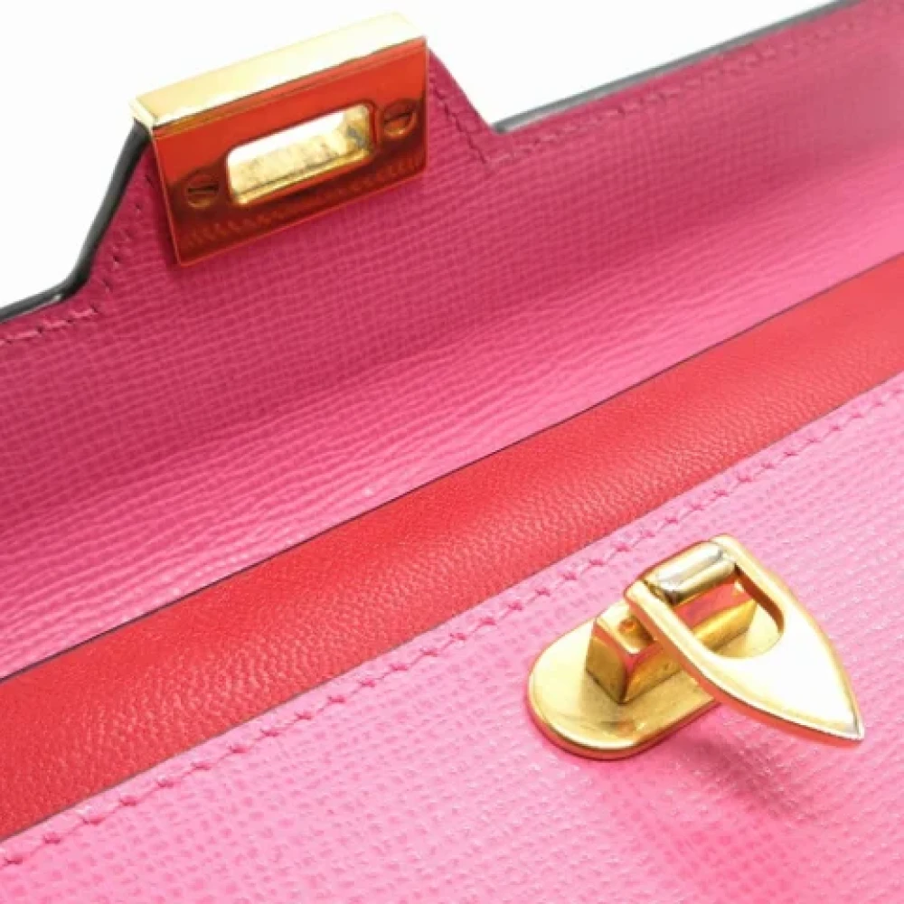 Valentino Vintage Pre-owned Leather wallets Pink Dames