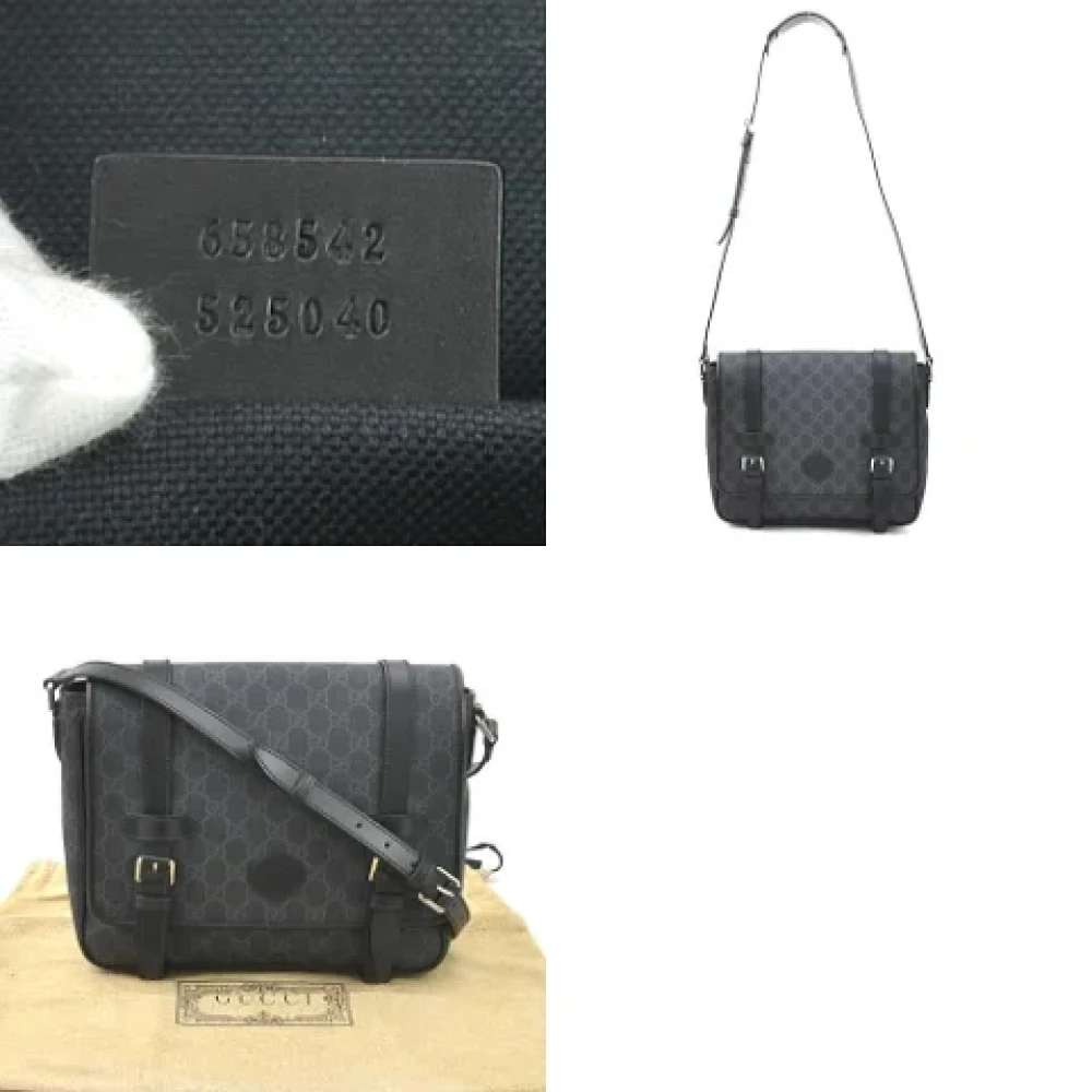 Gucci Vintage Pre-owned Plastic gucci-bags Black Dames