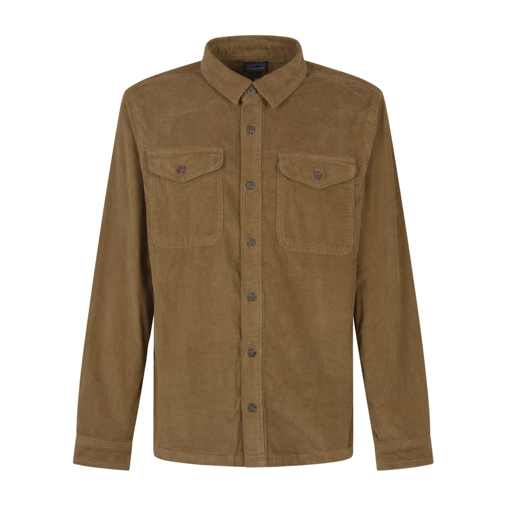 Patagonia Ribfluwelen Herenoverhemd Brown Heren