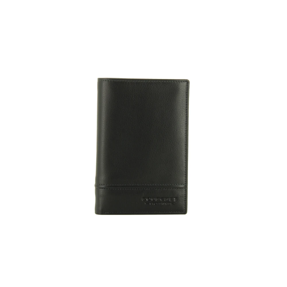 Pourchet Paris Herr Svart Accessoarer One Size, Läder, Métropol Korthållare