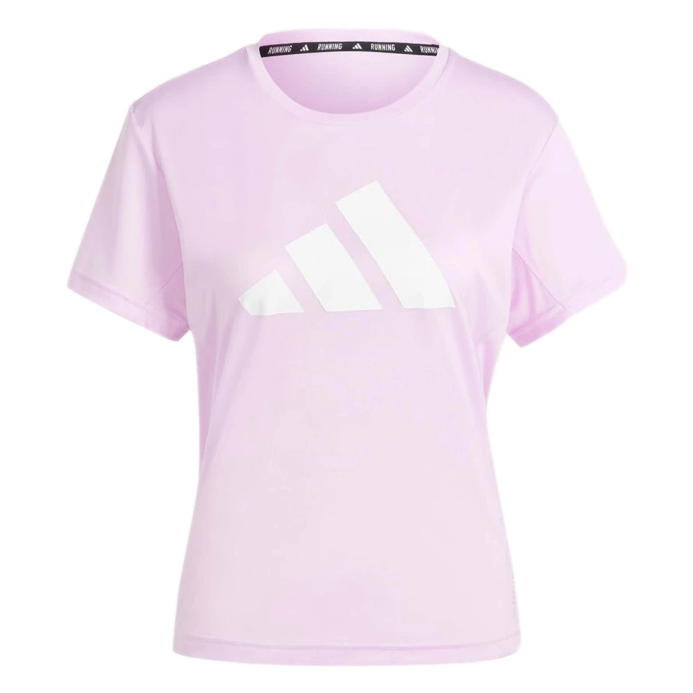 Adidas Run It T-shirt Pink Dames