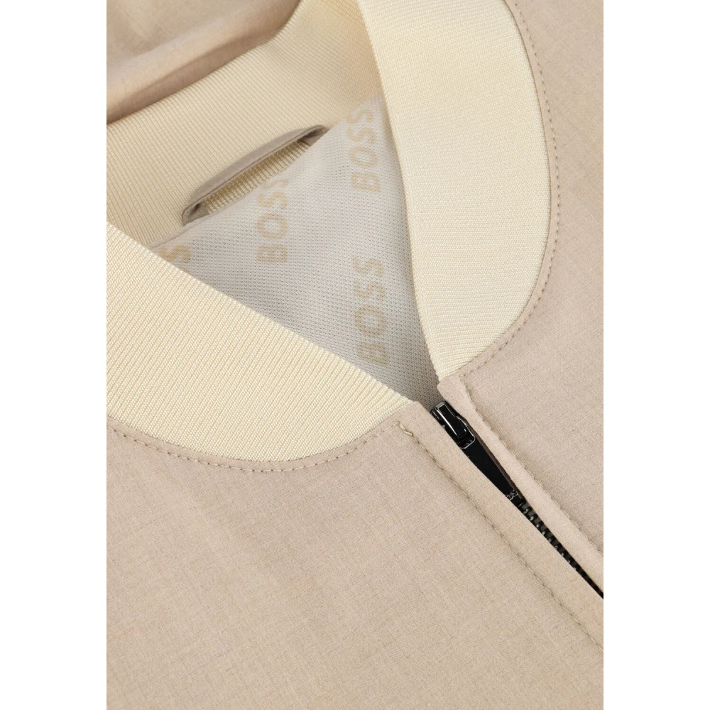 Boss Black Beige Klassieke P-Hanry Heren Blazer Beige Heren