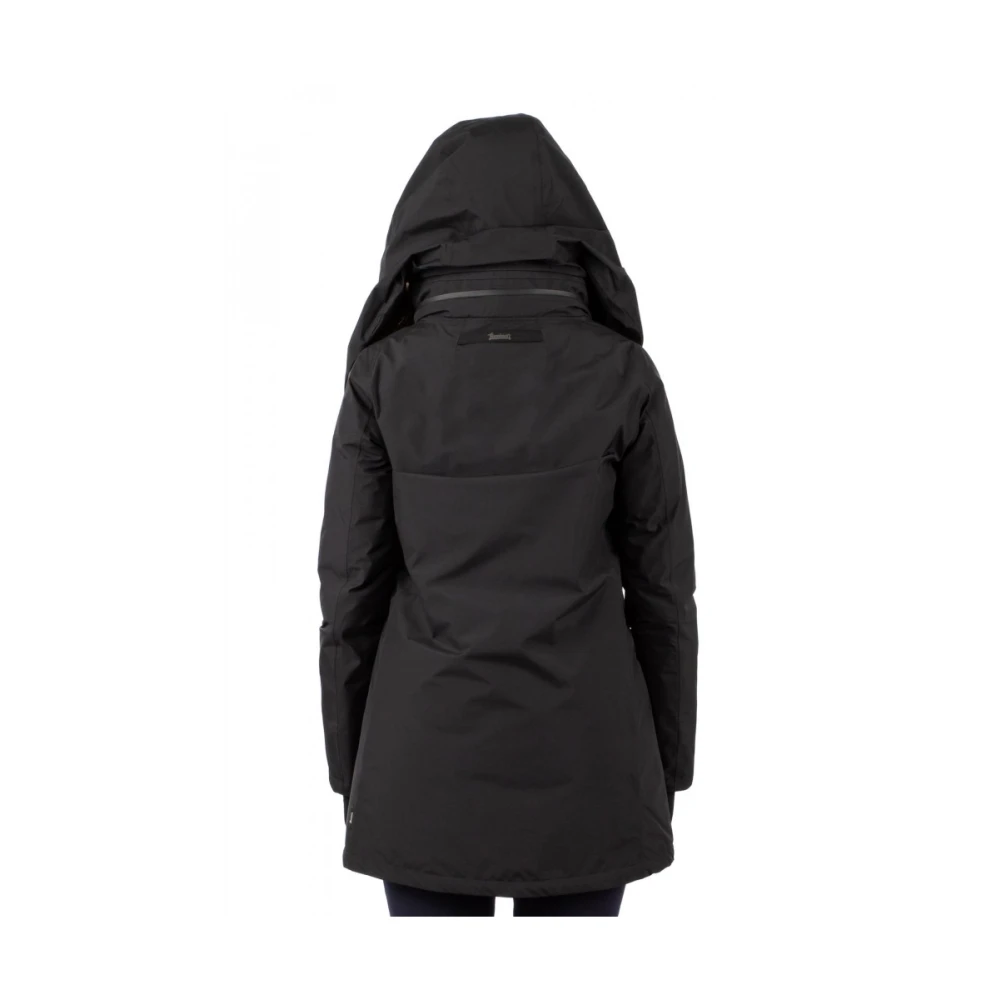 Herno Dames Parka Jas Black Dames