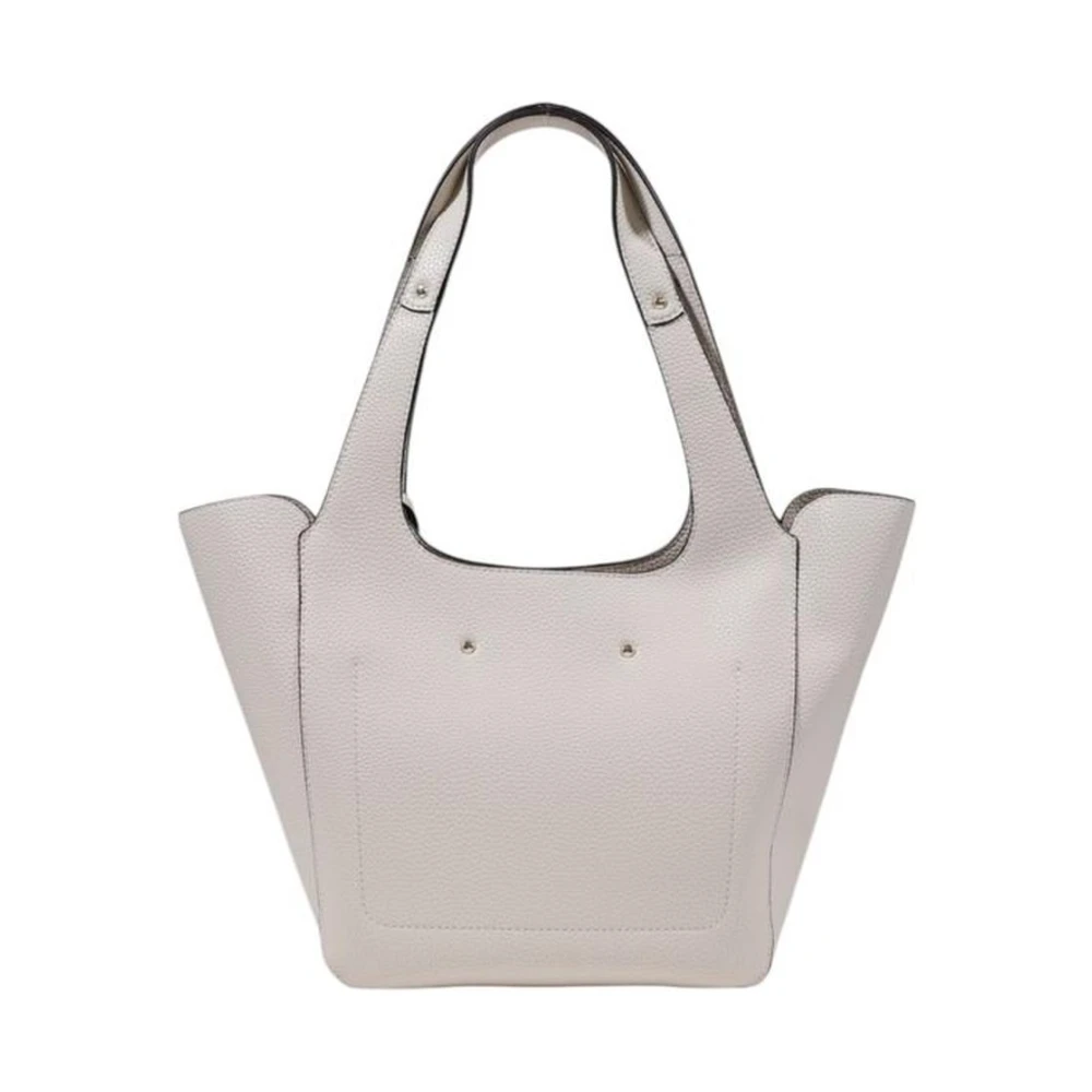 Guess Ruime Polyurethaan Handtas voor Vrouwen Beige Dames