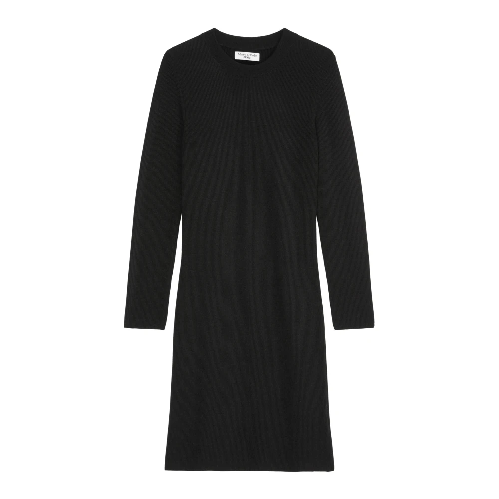 Marc O'Polo Gebreide jurk normaal Black Dames