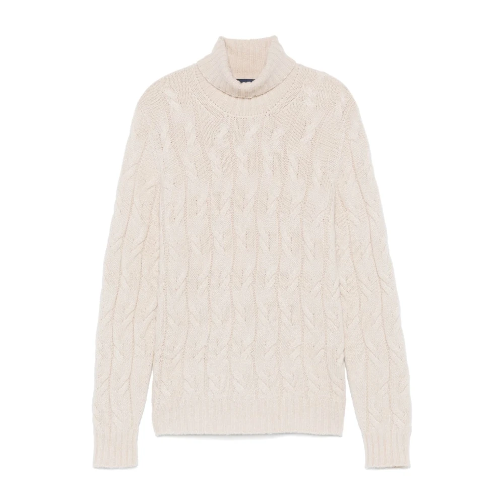 Drumohr Witte Sweatshirt Aw24 Beige Heren