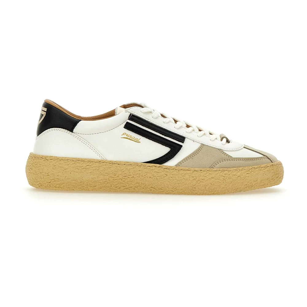 Puraai Klassieke witte sneakers eco-vriendelijk katoen Heren Schoenen Veelkleurig Multicolor