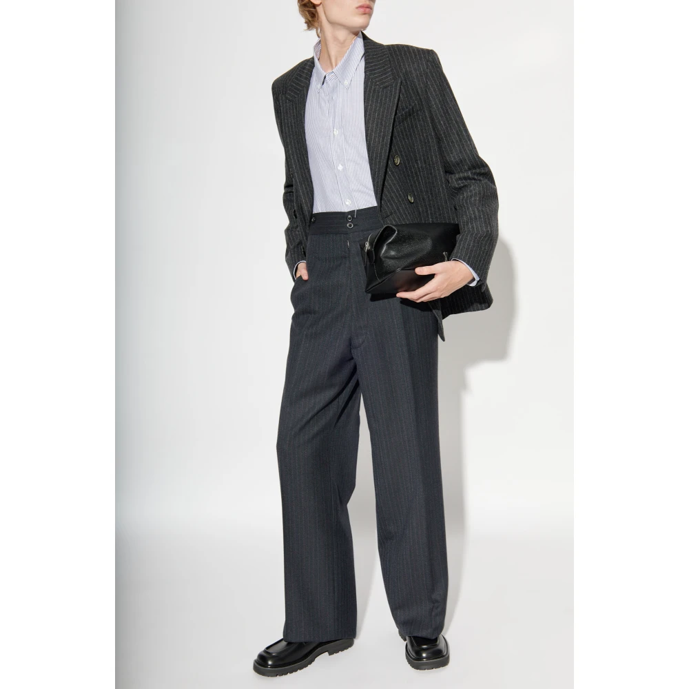 Ami Paris Dubbelrijige blazer Black Heren