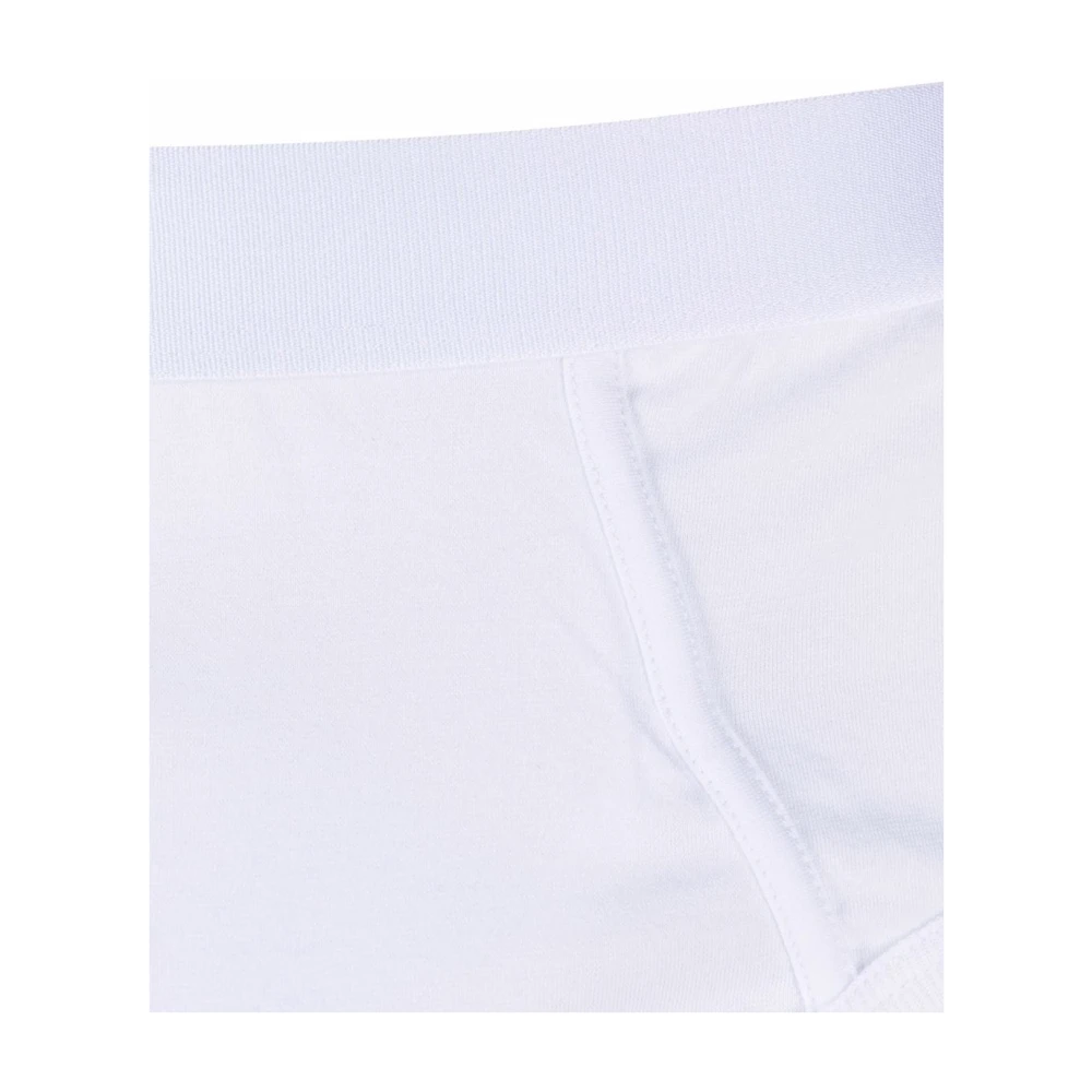 Comme des Garçons Stretch Katoenen Slipjes White Heren