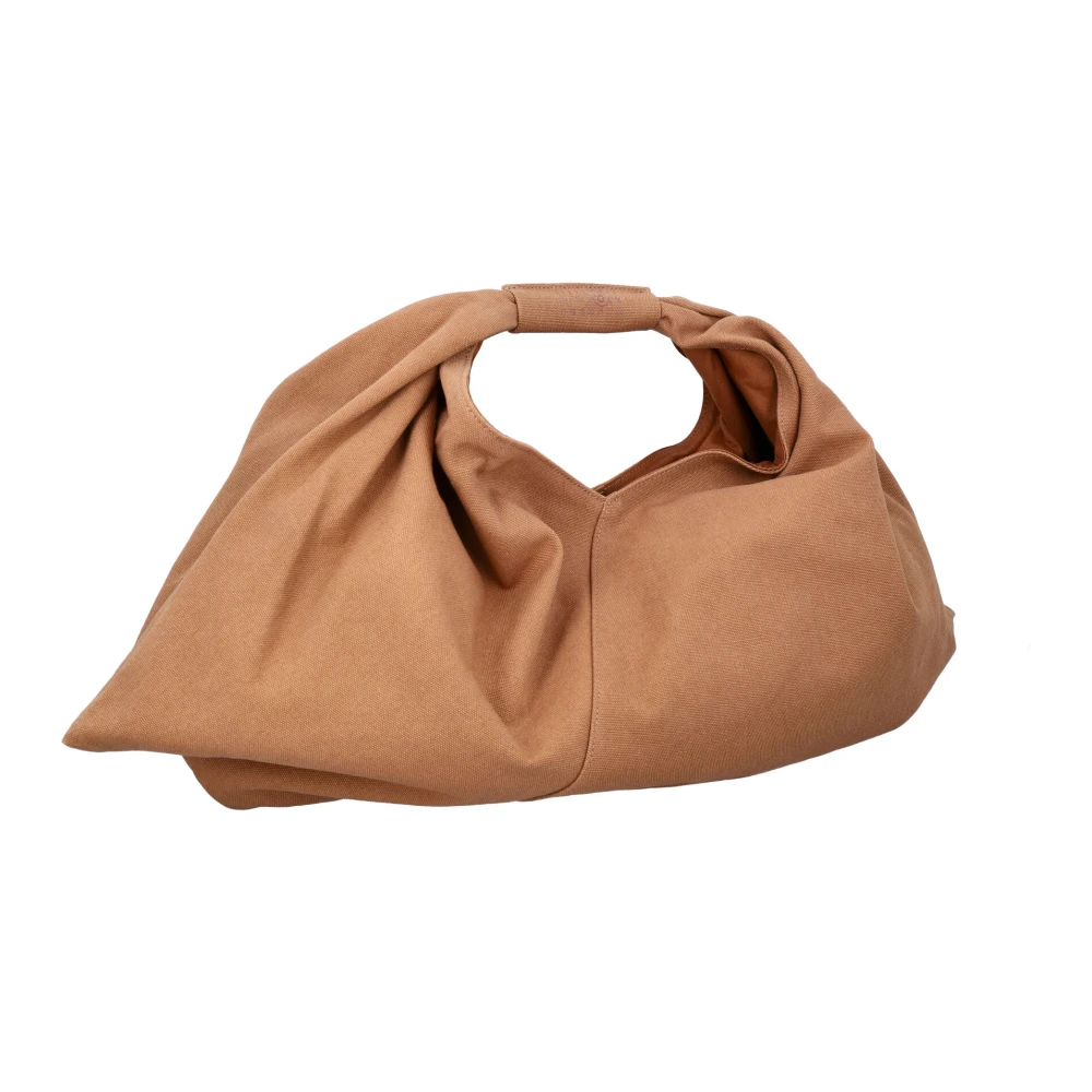 MM6 Maison Margiela Stijlvolle Handgemaakte Katoenen Handtas Beige Dames