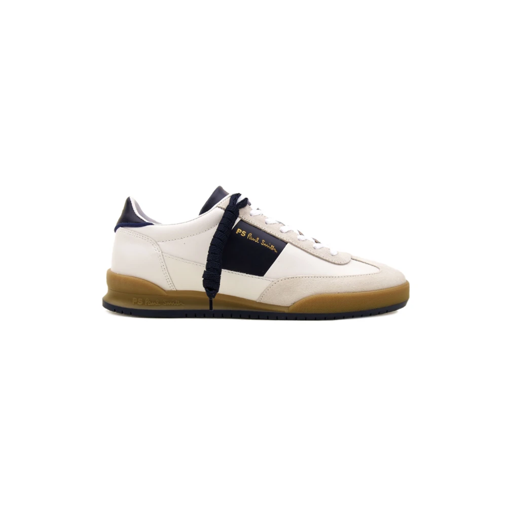 Paul Smith Men's White Sneakers, 8 Uk, Dover Trainers