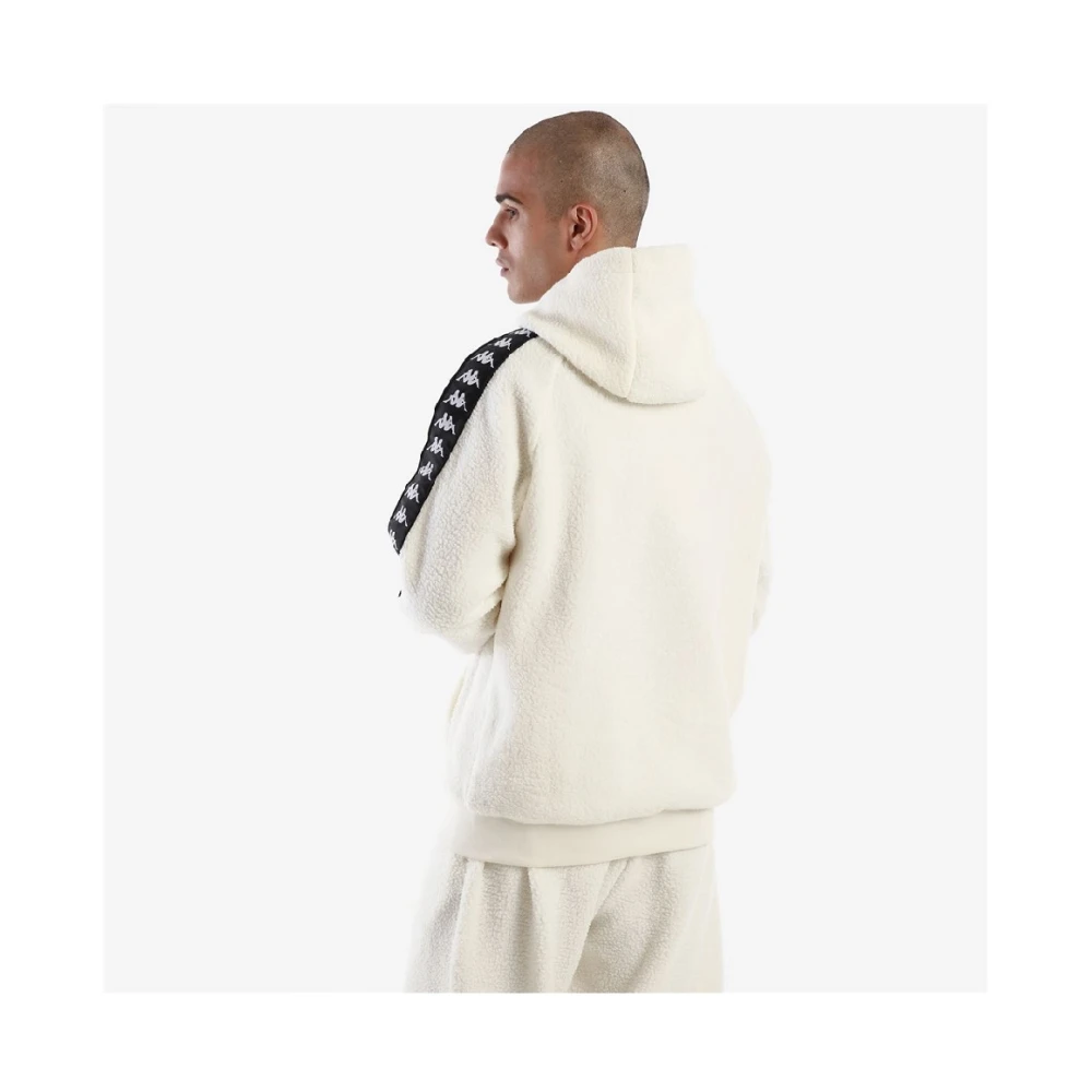 Kappa Hoodie White Heren