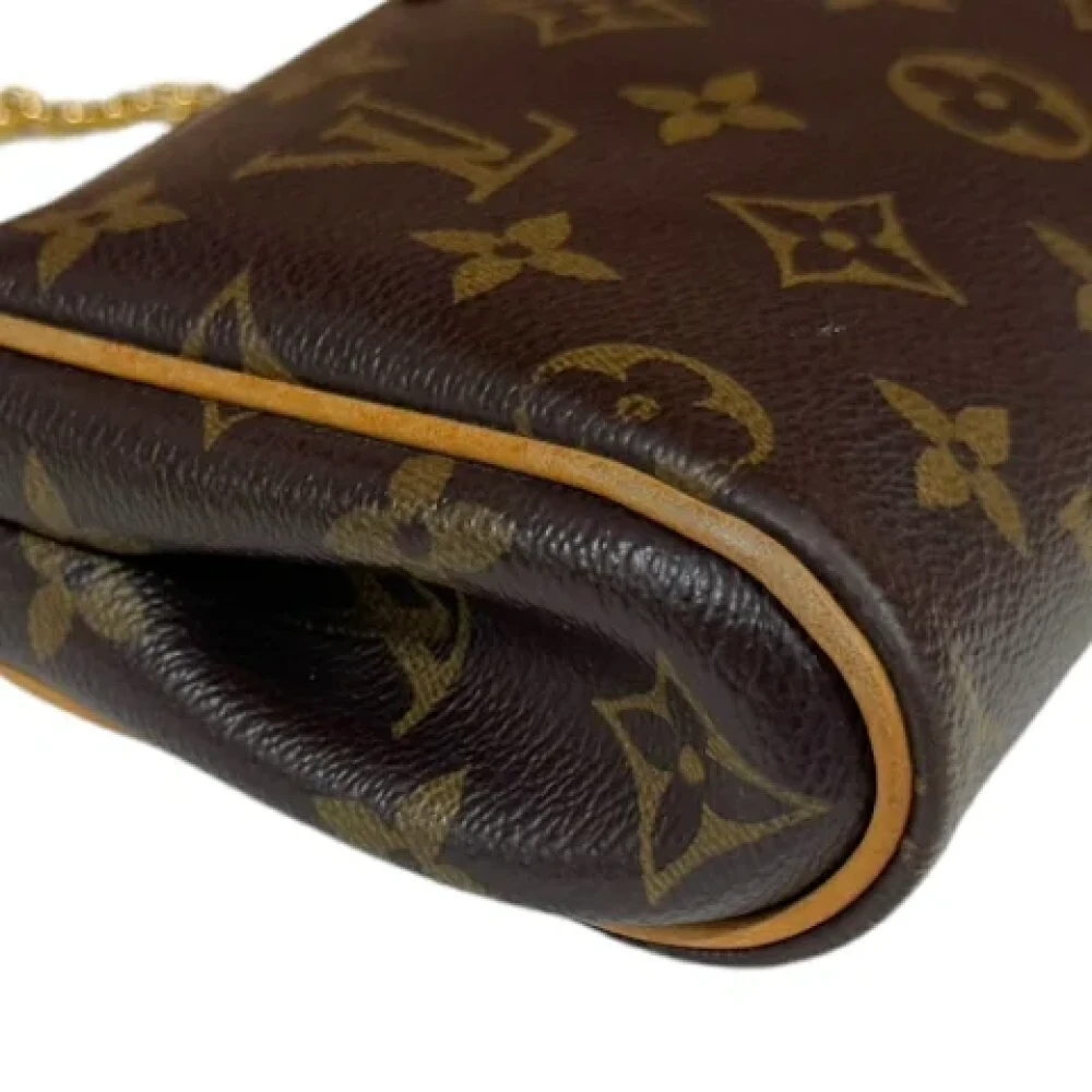 Louis Vuitton Vintage Pre-owned Canvas shoulder-bags Brown Dames