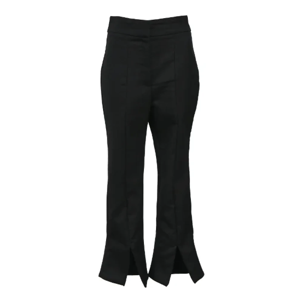 Jacquemus Pre-owned Wool bottoms Black Dames