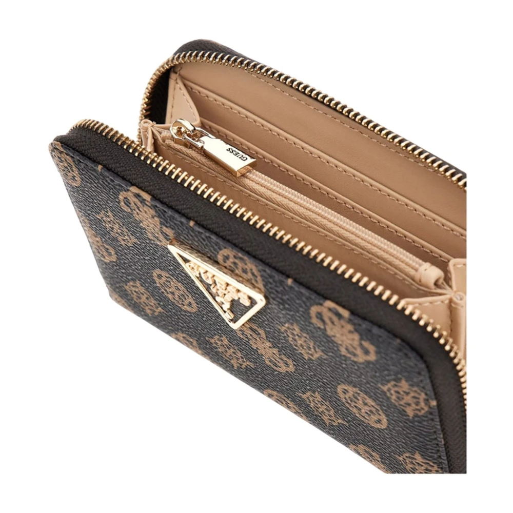 Guess Bruine Synthetische Damesportemonnee Brown Dames