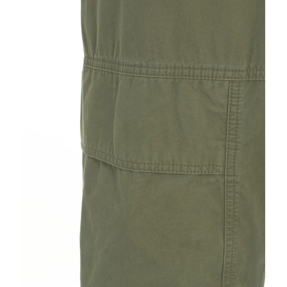 closed Olijf Cargo Wijde Pijp Broek Green Heren