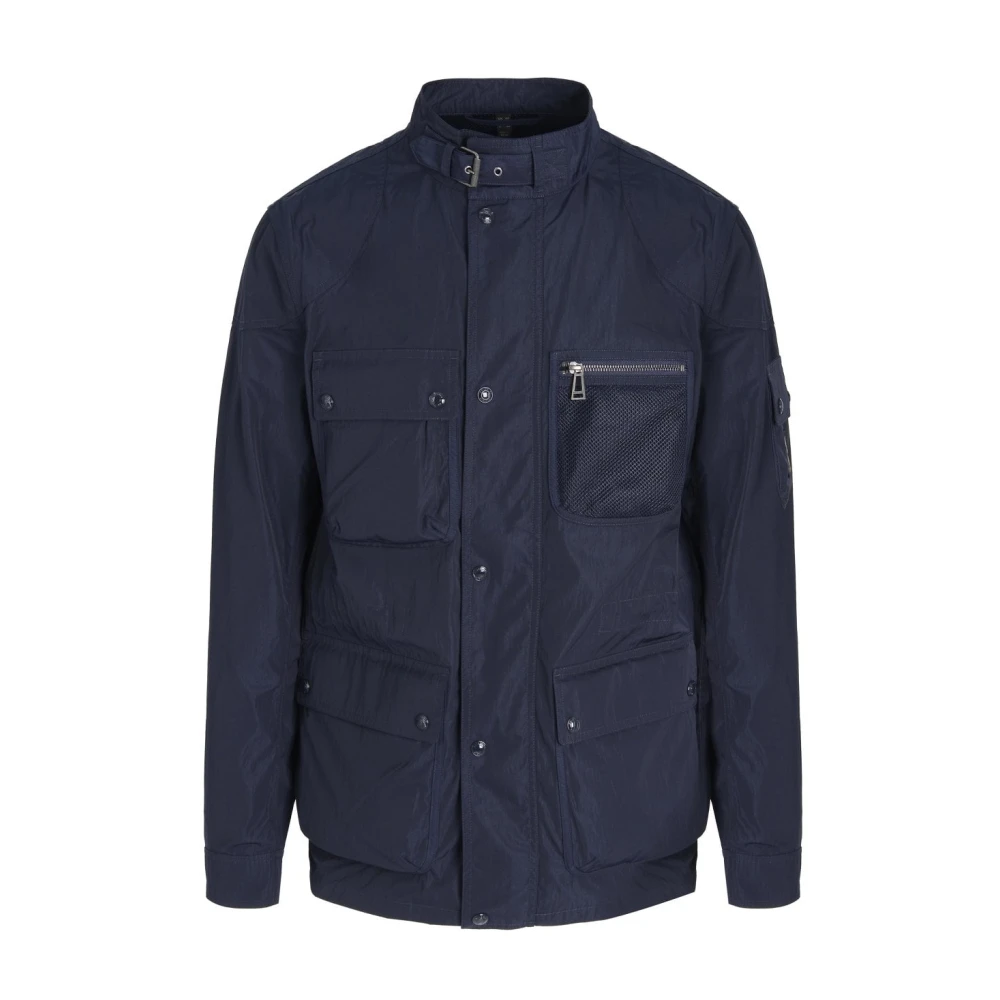 Belstaff Outline Jacka i Marinblå Blue, Herr