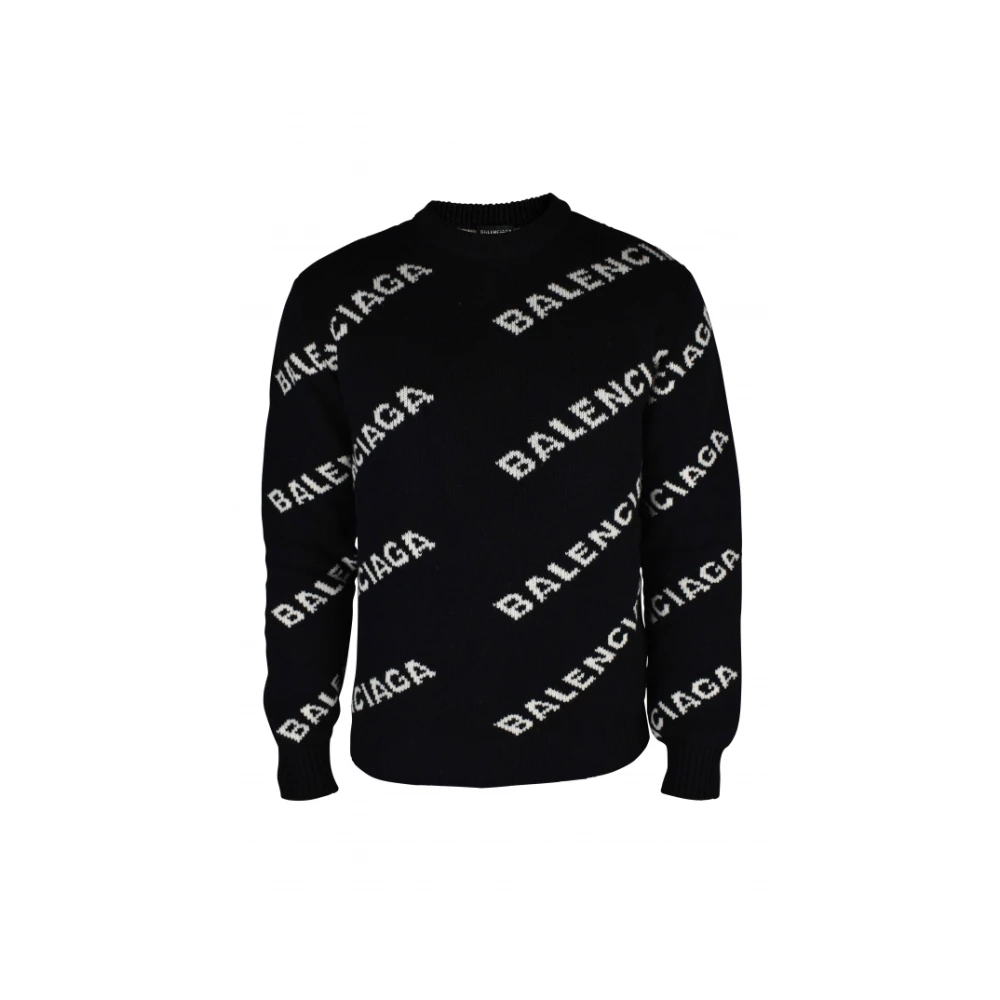 Balenciaga Sweatshirts Hoodies Black Heren