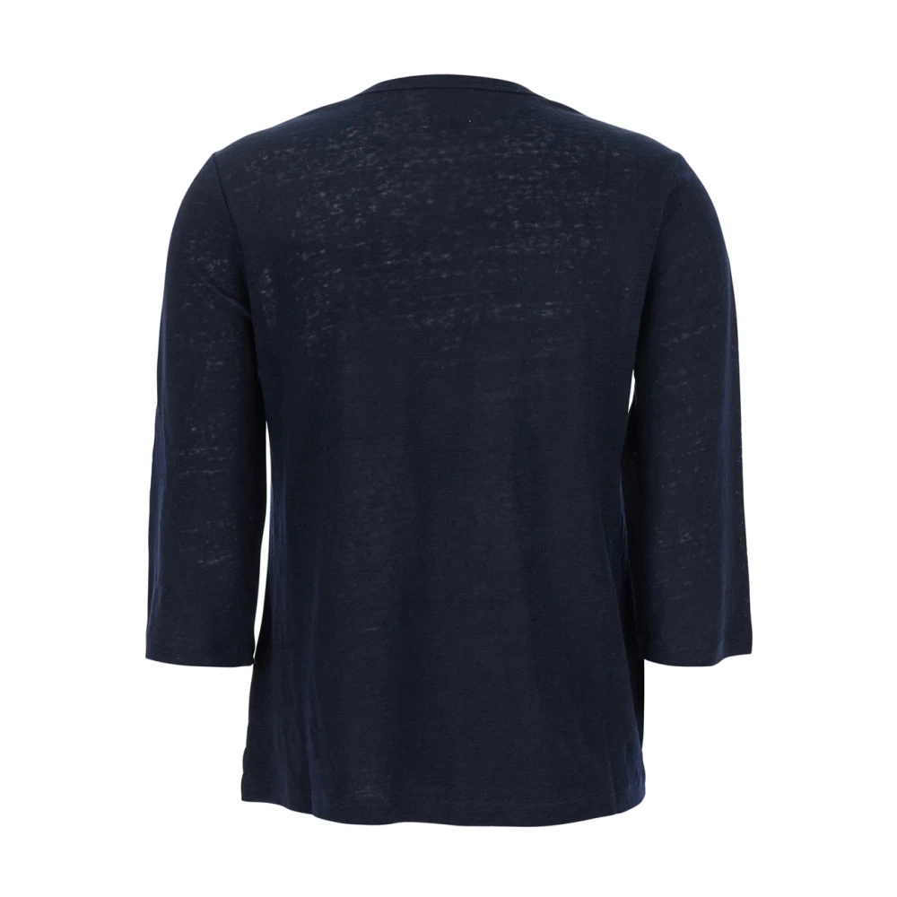 allude Boatneck Sweater Collectie Blue Dames