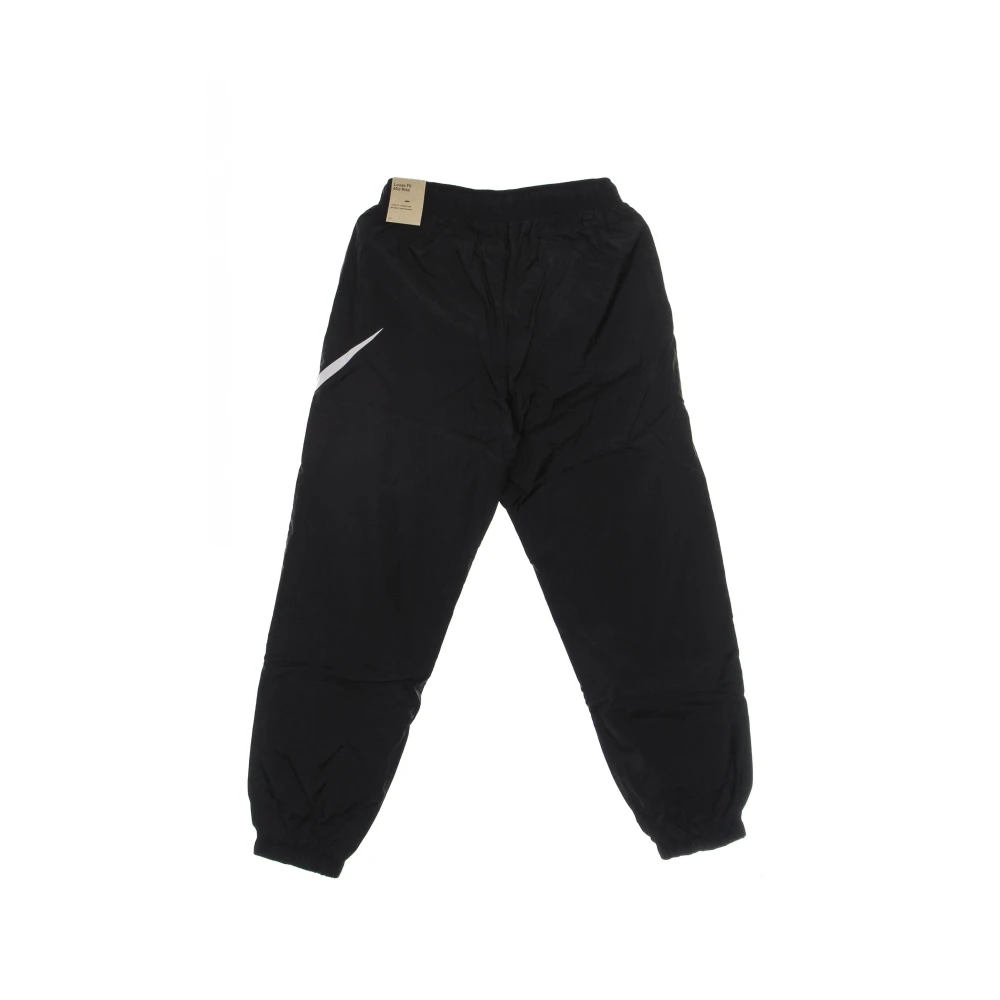 Nike Essential Woven Pant HBR Zwart Wit Black Dames