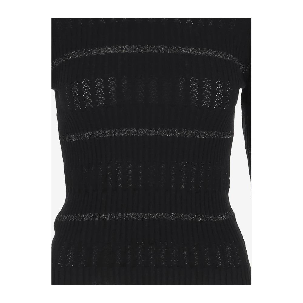 pinko Zwarte Truien voor Vrouwen Black Dames