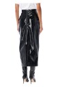 jupe-midi-en-cuir-verni