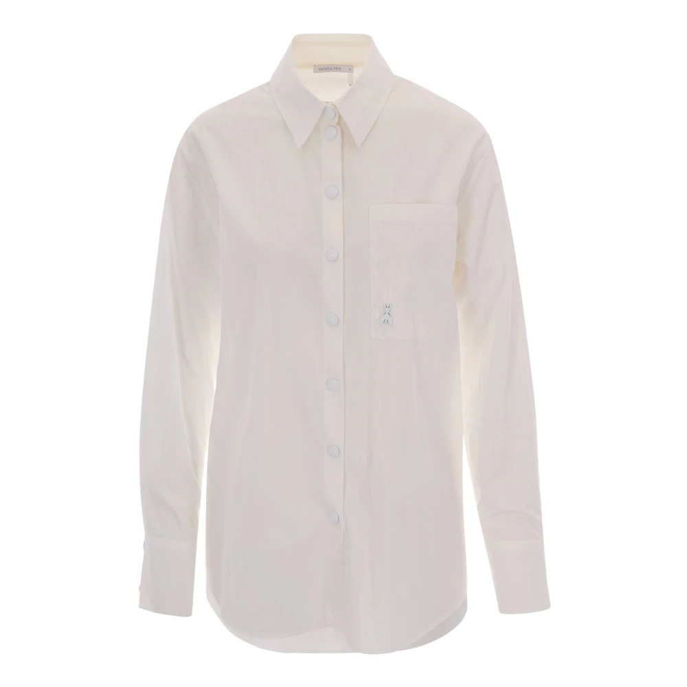 Patrizia Pepe Women's White Shirts, Xs, Camicia Shirt